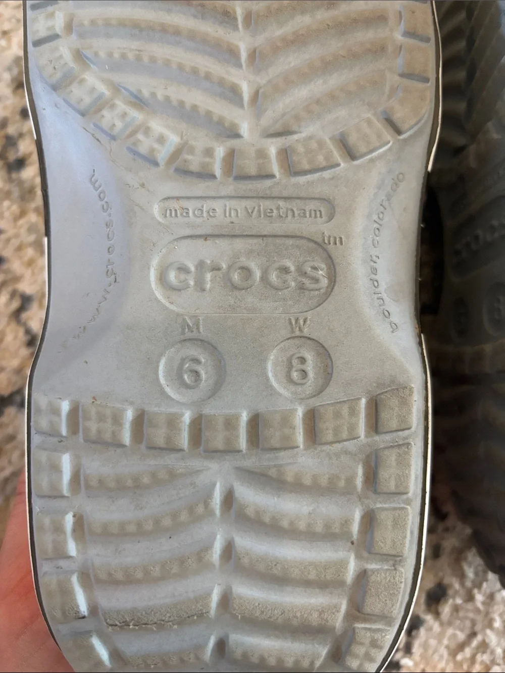 Crocs Toy Story Buzz Lightyear Classic Clogs Men 6 / Women 8 Like New Disney